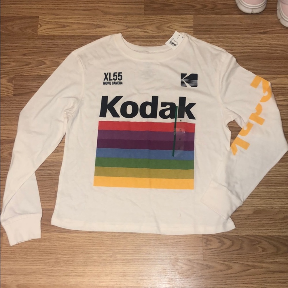 White Kodak long sleeve